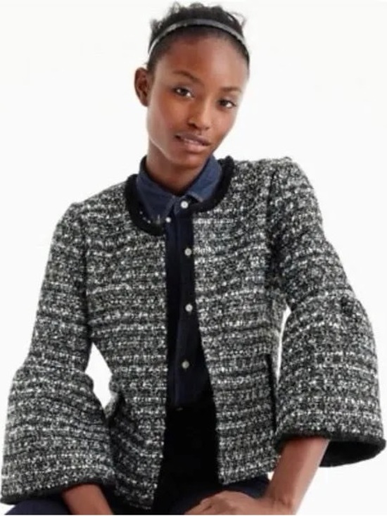 J. Crew Jackets & Blazers - J. Crew Tweed Sparkle Blazer
